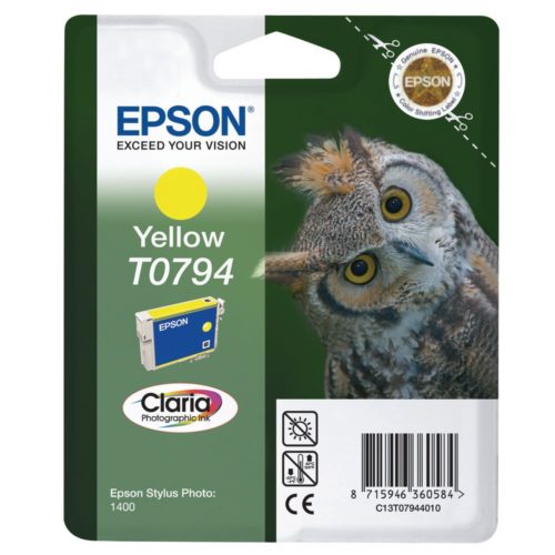Epson T0794 Yellow Ink Cartridge