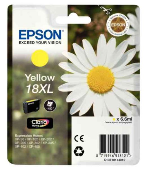 Epson T1814 Ink Cartridge Yellow