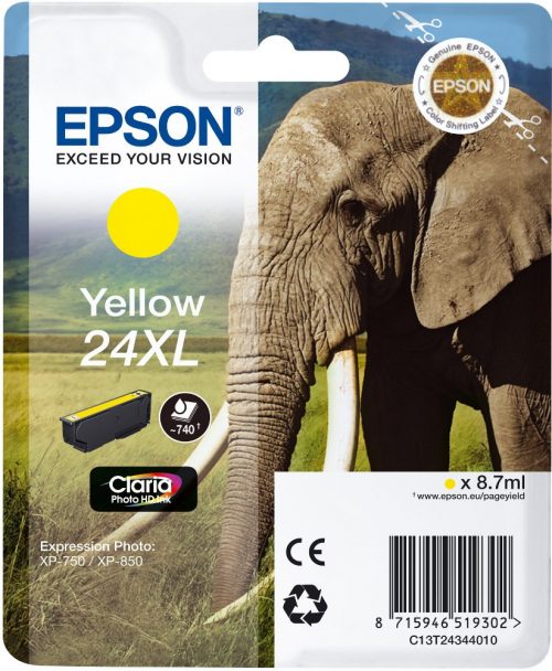 Epson T2434 Yellow Ink Cartridge