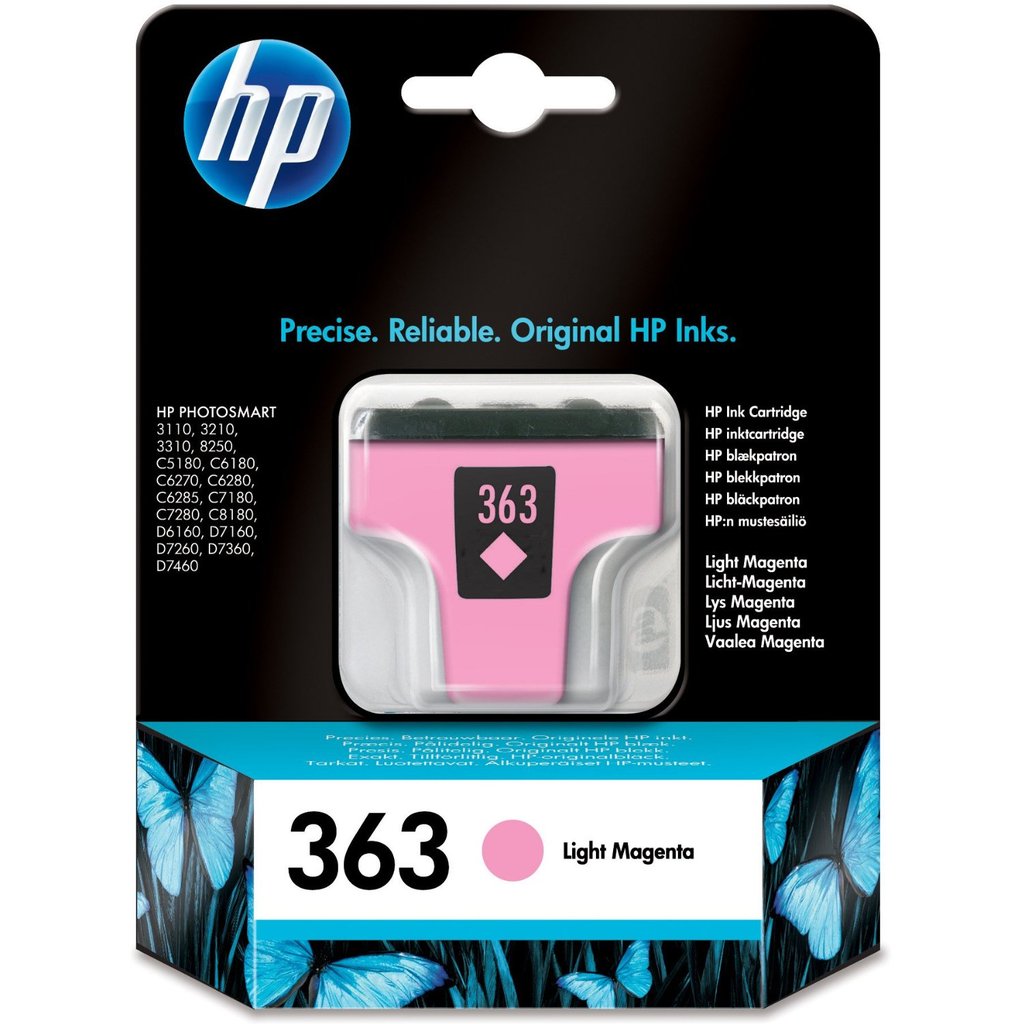 HP 363LM Light Magenta Ink