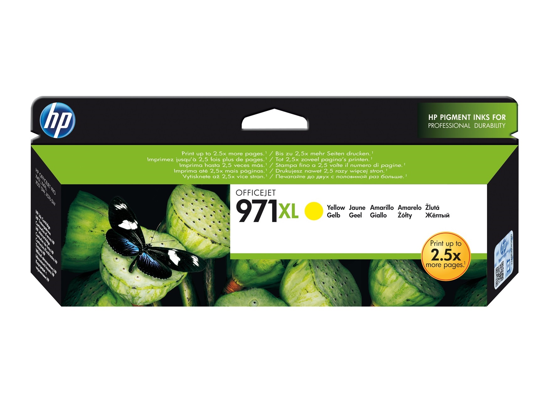 HP 971XLY Yellow Ink Cartridge