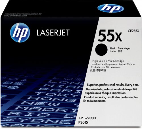 HP CE255X Black Toner Cartridge