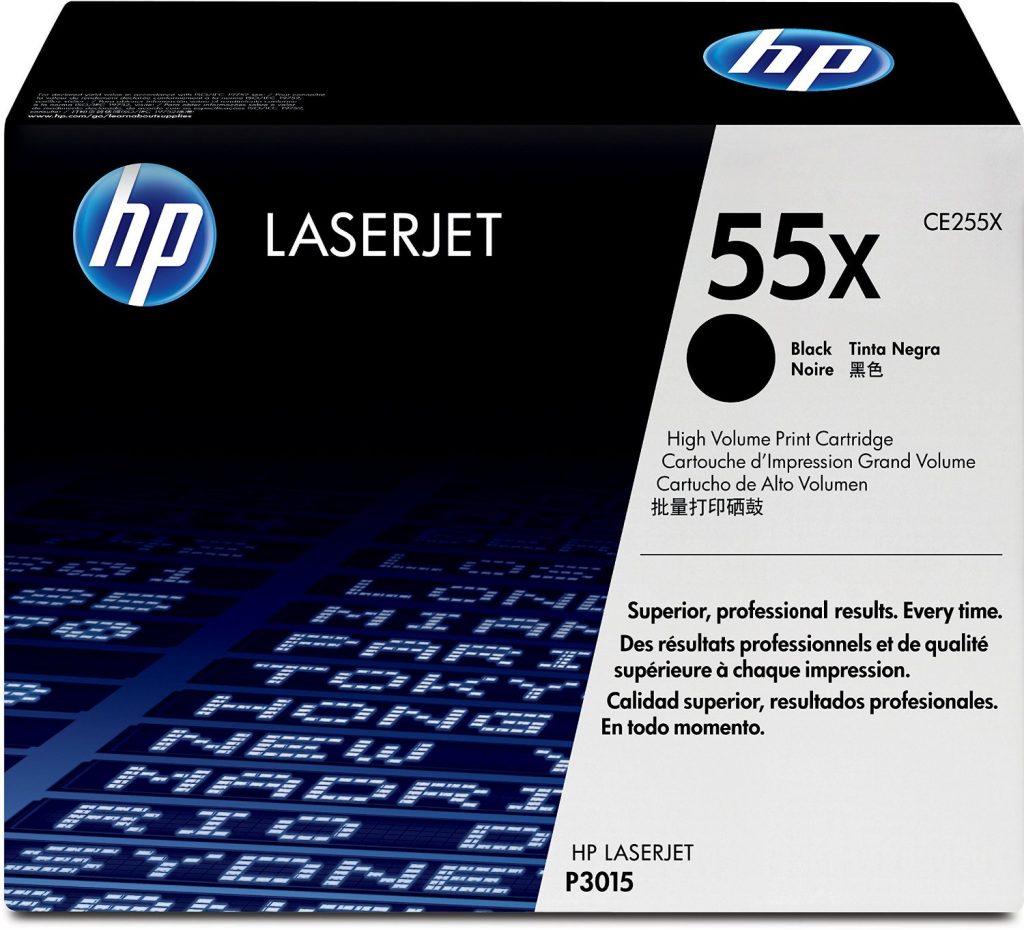 HP CE255X Black Toner Cartridge