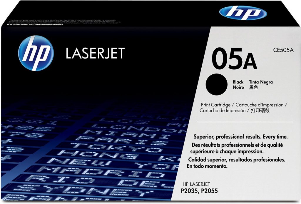 HP CE505A Black Toner Cartridge