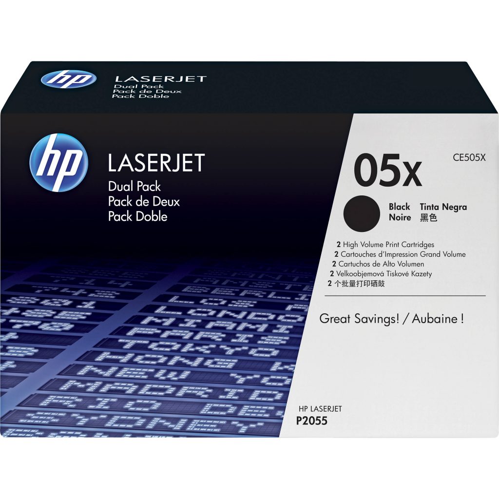 HP CE505X Black Toner Cartridge