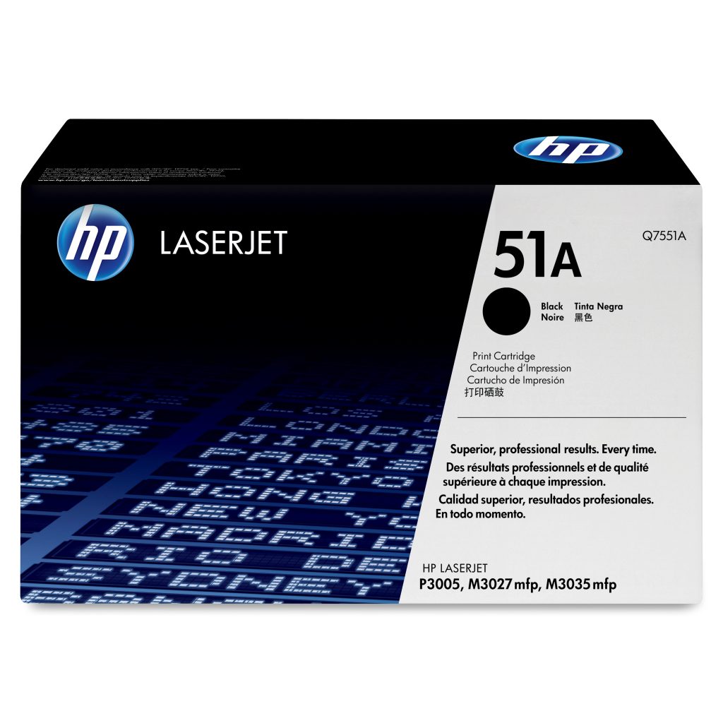 HP Q7551A Black Toner Cartridge
