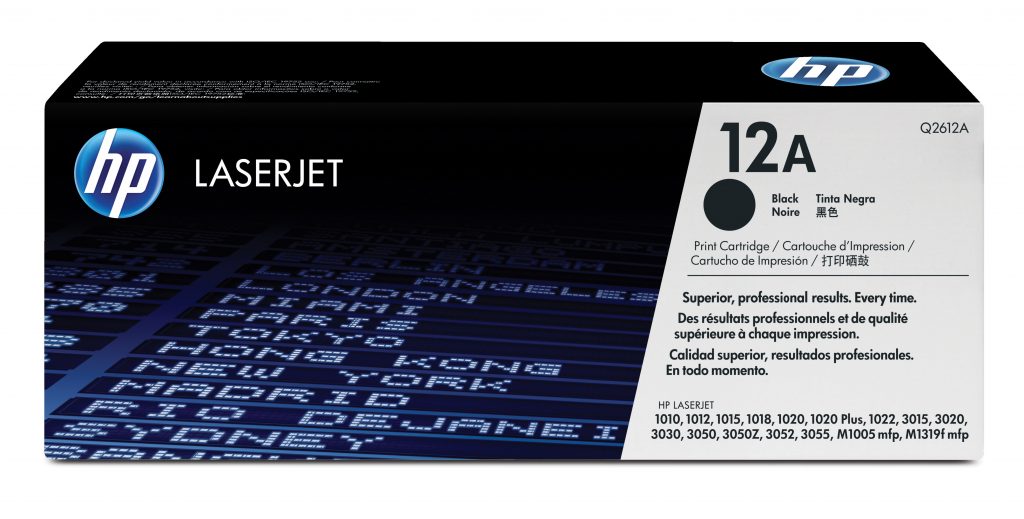 HP Q2612A Black Toner Cartridge
