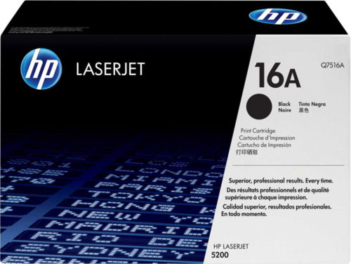 HP Q7516A Black Toner Cartridge