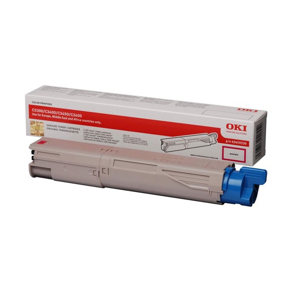 Oki C3400 Magenta Toner Cartridge