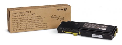 Xerox 6600/6605 Standard Capacity Yellow Toner